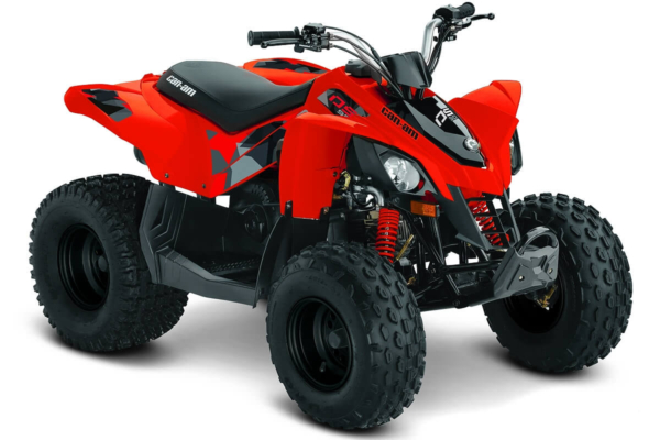 DS 90 ein ATV in Can-Am Red von Can-Am - Modelljahr 2020 - 0003CLB00