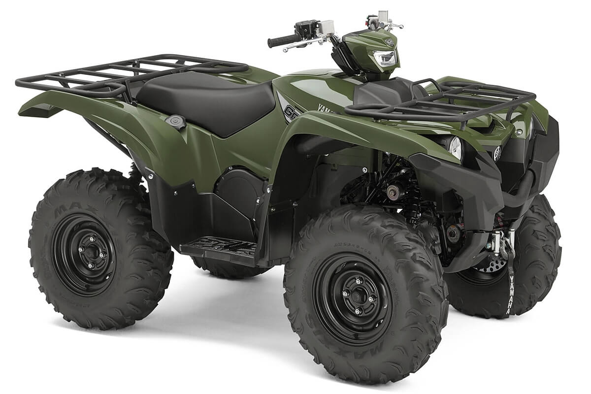 Grizzly 700 EPS ein ATV in Olive Green von Yamaha - Modelljahr 2020 - BDE200020M