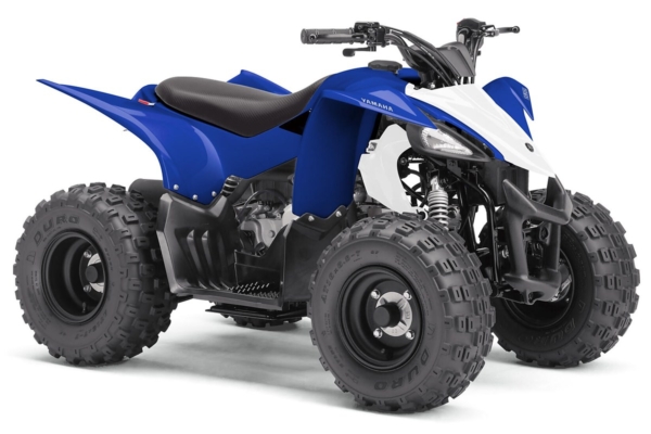 YFZ 50 ein ATV in Racing Blue von Yamaha - Modelljahr 2020 - BW4D00010E