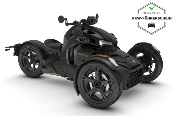 Can-Am Ryker 600 STD – 2023er Modell – in Carbon Black.
